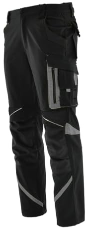 KEILOR Flexible Arbeitshose Herren Arbeitshose mit Kniepolstertaschen Langlebig und komfortabel Ideal für schwere Arbeiten Arbeitshose Herren