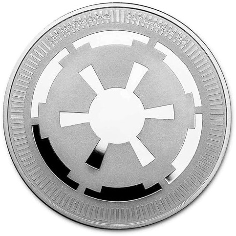1 unze Silbermünze Star Wars Galactic Empire 2021 Niue Auflage: 25.000 Stück ! 1 Oz Silber silver coin