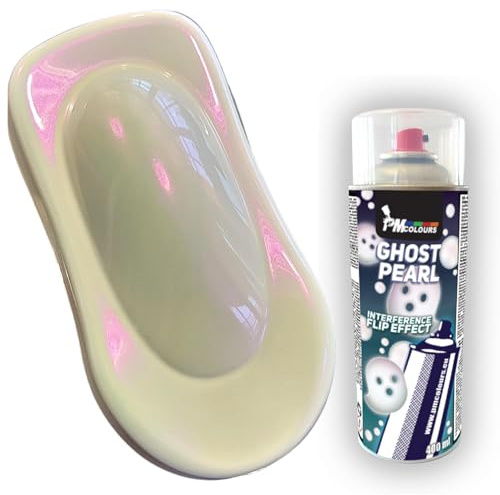 PMcolours Irisierender Flip-Flop Ghost-Effekt Perlmutt MultiColor Farbe, Sprühdose 400 ml (lila Mystic Violet)