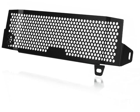 OXLLONE Protector radiador aluminio para moto CB125R 2018-2024 Negro | Compatible con CB125R modelos 2018 2019 2020 2021 2022 2023 2024 rejilla aluminio protege radiador contra golpes y piedras