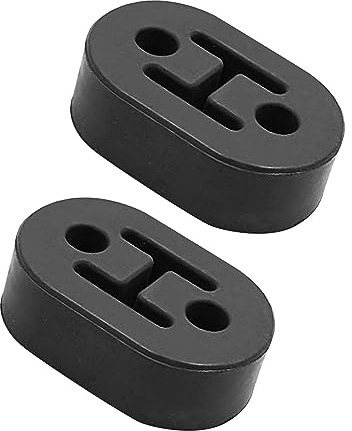 Flaconi 2 Piezas De Suspensión De Escape,Soporte De Goma De Escape,Accesorios De Automóvil,Suspensión De Silenciador De Escape,Suspensión De Tubo De Escape,Suspensión De Escape De Automóvil