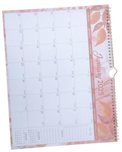 Operitacx Anpassung Des Wandkalenders Akademischer Tischkalender Täglich Hängender Kalender Memo-kalender Akademischer Kalender Monatskalender 2024-2025 Wandkalender 2025 Bürokalender Papier