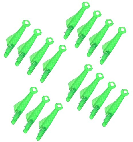 ASIRYVA 15 Pcs Sewing Needle Threader, Quick Sewing Machine Loop Needle Threader Tool for Sewing Machines & Craft DIY(Green)