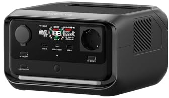 EF EcoFlow RIVER 3 Plus Portable Power Station, 286Wh LFP Battery(Renew) | 1200W Output, 16 Hr Runtime for <100W Devices, Expandable to 858Wh, <10 ms UPS, for Camping(Unused, Small Package Defect)