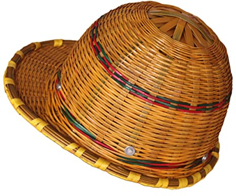 SEWACC Casque de Sécurité Tressé Ajustable Protection Résistante Aux Chocs pour Travailleurs Extérieur Chantier et Casquette Protection Nuque Intégrée