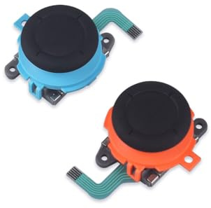Genérico Joystick de Repuesto para Gamepad Para Switch 2 Para NS2 Piezas de Reparación de Joystick Gamepad 3D (Blue)