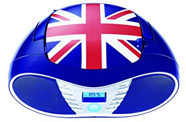 Bigben Interactive Radio CD Great Britain - radios CD (Numérique, FM, Lecteur, CD, Programme, 2 W)
