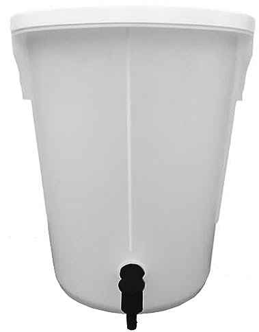 25 Litre Home Brewers Bucket with Tap for Brewing Wine Beer Lager Made in the UK