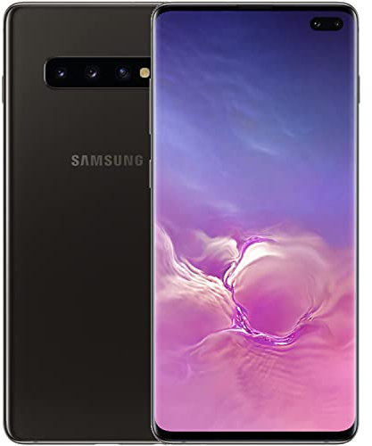 Samsung Galaxy S10+ Smartphone, Display 6.4, Dynamic AMOLED, 512 GB Espandibili, RAM 8 GB, Batteria 4100 mAh, 4G, Dual SIM, Android 9 Pie, Nero