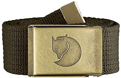 Fjällräven Canvas Brass Belt (4 cm breit/max. Länge 120 cm) - 1 Size