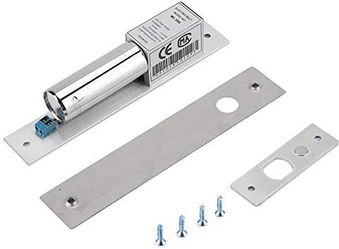 KSTE Cerradura Electrica 12v DC, Bloqueo de Puerta DC Eléctrico para Sistema de Seguridad de Cristal de Inducción Magnética Metálica de Cierre de Puertas