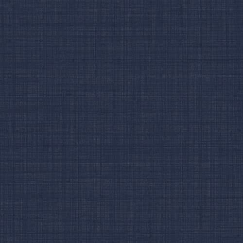 Arthouse Weave Texture Navy Wallpaper 946002 - Smooth Flat Plain Wallpaper