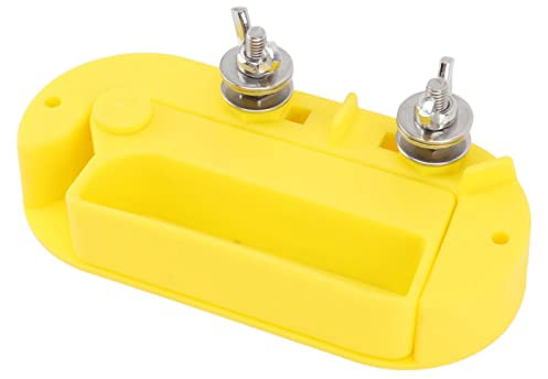 Zerodis Electric Fence Gate Handle Insulators Electric Fence Cut Off Switch Portable Plastic Fence Wire Tensioner for Livestock Farm Electric Fence Cut Off