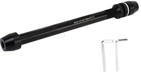 SPYMINNPOO Fahrrad Hinterradachse, Einstellbare L?nge Steckachse Adapter, Fahrrad Rollentrainer fr BMX Rennrad Mountainbikes