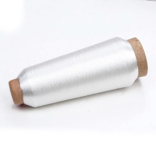 OPica 3600 m/Rolle Polyester-Stickgarn Strickgarn Metallic-Garn Helle Seide Gold Silberfaden DIY Manuelles Kreuzstichnähen