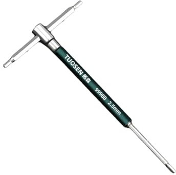 Clés à six pans creux en T 5/3/4/5/6/8/10 mm Clé à douille en T métrique