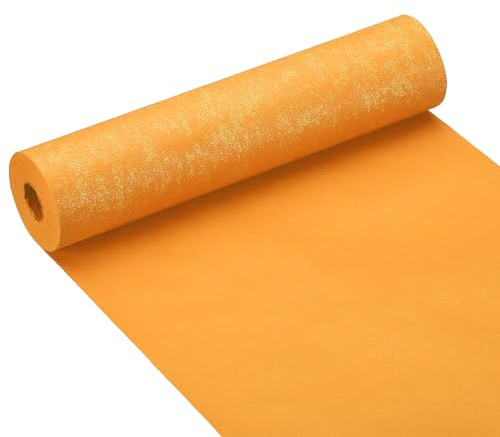 PATIKIL Chinesische Xuan Papierrolle 65Ft x 9.1 Zoll Halb Roh Reif Chinesische Kalligraphie Übungspapier Chunlian Duilian Couplets Gelb