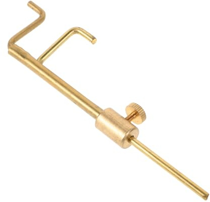 Milisten Brass Violin and Gauge Sound Post Caliper for Luthier Installation Measuring Tool Violin Luthier Tools for Repair Sound Post Gauges Measurement for Players