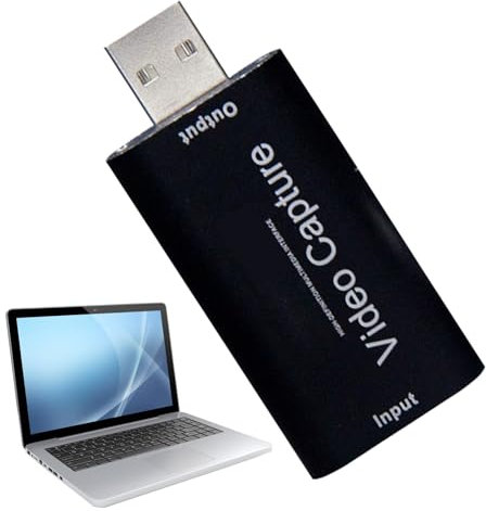 Scheda di Acquisizione Video USB | Dispositivo di Acquisizione Multiuso 1080P per la Videocamera - Acquisitore Audio Convertitore Adattatore Per Creatori Di Contenuti Appassionati Di Esports