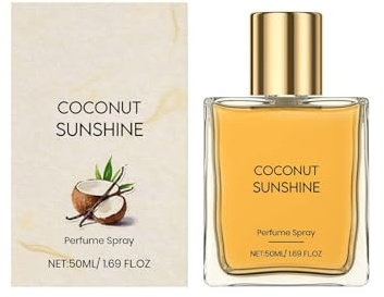 Parfum vanille et noix de coco - Parfum de vanille longue durée - Pour cheveux et corps - Taille de voyage - Spray rafraîchissant pour le corps - Pour femme