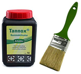 Set: 1x Kluthe Tannox 1 Liter + Lasurpinsel 70mm