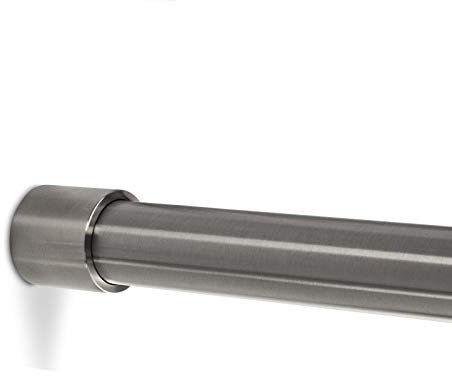 SOTECH 4 piezas Varillas armario 1000 mm REDONDO Ø 25 mm acero inoxidable con 8 rodamientos varilla armario TUBO