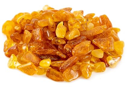 Bernsteinsteine ohne Löcher, Polished(20 Grams) – 100% natürliche baltische Splitter sind bereit für die Schmuckherstellung