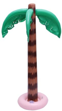FUNOMOCYA Palma Gonfiabile Jumbo Albero di Cocco Palma da Cocco Albero Gigante Realizzato in PVC di Resistente Facile da Gonfiare e Utilizzare Stabile in Acqua