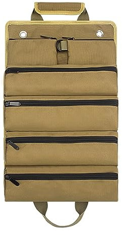 Robuste Werkzeugtasche zum Aufrollen für Handwerker, Tischler, Klempner, Schraubenschlüssel