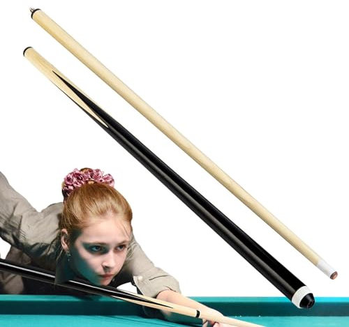 Youding Billard-Queue-Stöcke, ergonomischer aus Ahorn-Hartholz, 57 Zoll, Poolstöcke aus Ahornholz, ergonomische Billardqueue-Stöcke aus