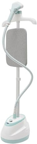 Cuiseur vapeur sur pied, professionnel, avec planche à repasser, hauteur réglable, réglage en dix niveaux, utilisation 2 en 1, 1800 W, 208,4 °F