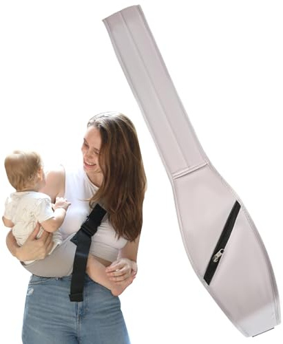 Krmoau Babytragetuch, Kleinkindtragetuch - Babytrage Hüftsitz Atmungsaktive Kleinkindtrage,Tragbare Hüfttrage für Babys, multifunktionale Tush-Babytrage zum Freisprechen