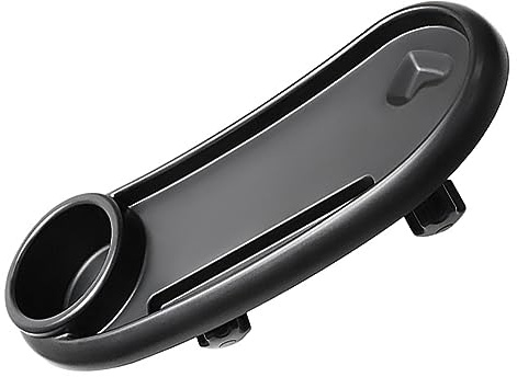 JOINPAYA Stroller Snack Tray Cup Holder for Stroller Removable Plastic Snack Tray for Eating The Go for Drinks