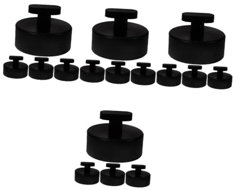 SHINEOFI 16pcs Jack Pad for Rv Bottle Jack Pad Pinch Weld Stabilizer for Caravan