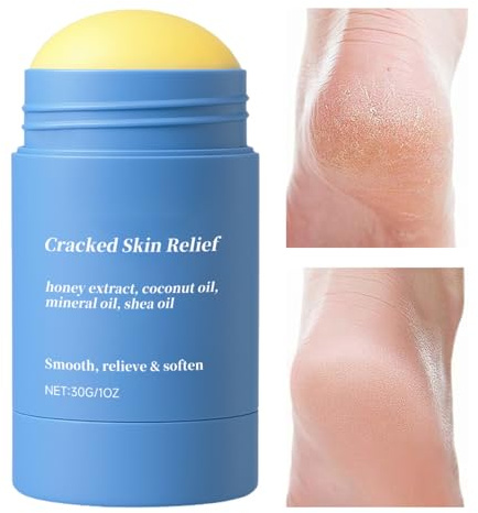 DAWCBVJQ Baume Pour Les Pieds,Crème Réparatrice Nourrissante et Hydratante - Crème Pieds Pour Talons Et Secs Fissurés,Pour Peau Morte Et Rugueuse Genoux Coudes Mains Corps Quotidien Nuit Douche