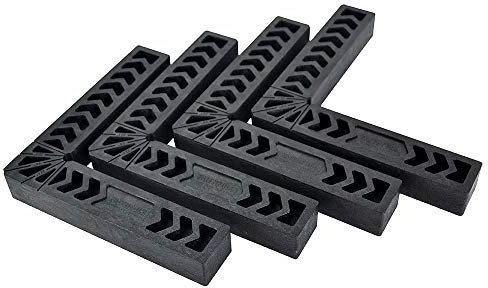 Faithfull FAICLSQ8 Positionng Squares 90 Degree Corner Clamp Set 200mm (8in) - Pack of 4