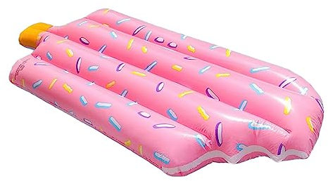 Wasser Luftmatratze Pool Hängematte Für Erwachsene Aufblasbare Eiscreme-Schwimmreihe, EIS Am Stiel-Schwimmbett, Eiscreme-Schwimmreihe, A