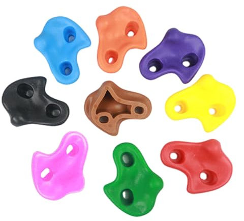 DSOUWEH Durable And Functional Plastic Grip Rock Climbing Hold For All Ages Kids Rock Wall Climbing Hand Holds Materials