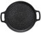Poêle à Griller, Poêle à Griller Antiadhésive | Poêle à frire ronde avec doubles poignées,Poêle de cuisson Anti-brûlure pour l'intérieur et l'extérieur, améliore l'efficacité des grillades, pour la
