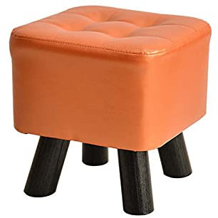Generisch Fußbank Holzbank 40x33x47cm Sitzhocker Sitztruhe Sitzwürfel Aufbewahrungsbox Truhen Beinschaukel Fußstütze Hocker Sitzgelegenheit Fußbank
