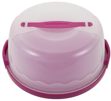 CATIEBYE Kuchentransportbox Wiederverwendbar Handliche Torte Aufbewahrung Eleganter Blauer Kuchenbehälter Für Frische Und Für Partys Und Besondere Anlässe