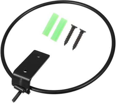 Levemolo 2stücke Wand-pflanzenhalter Aus Runder Topfhänger Zur Montage Blumentopf-aufhänger Zum Aufhängen Hängender Pflanzhaken Für Balkon Und Terrasse Wandmontage-blumentopfhalter Für Inne