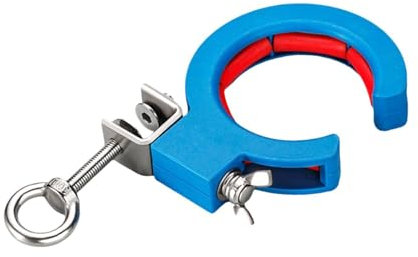 perfk Hochleistungs-Gitterrost-Zugrolle, 65 mm Öffnung, Klemmkonstruktionen für eine sichere Installation, Verwendung an Ecken innerhalb und außerhalb der, Blau