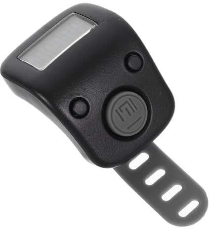 Gatuida Multifunktionaler Digitaler Fingerzähler aus Flexiblem Silikon mit Präziser Zählfunktion und Integriertem Akku für Sport Stricken und Stadion