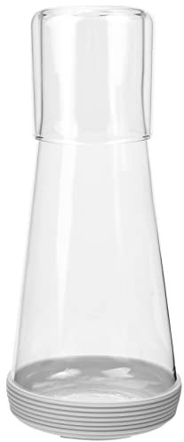 Holibanna Caraffa in Vetro Trasparente Tazza Per o Tè Per Camera Da Soggiorno o Ufficio Materiale Duraturo