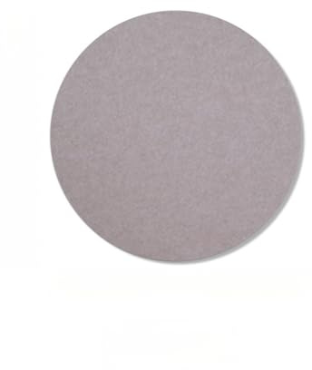 Runde Korktafeln, Filz-Pinnwand für Wände, Kork-Pinnwand, Memoboard, Leinen, Bauernhaus, dekorative Sichttafel, Korken für Bürodekoration (Moonlight Grey, 40 x 40 cm)