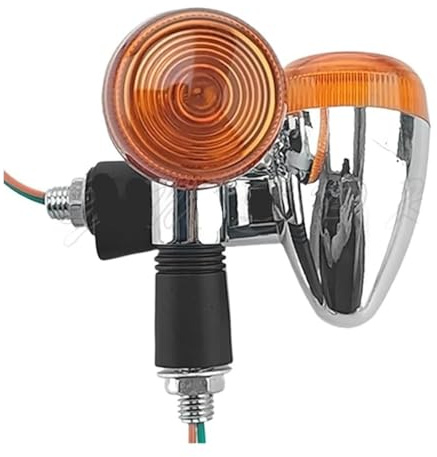 Señal De Giro Luces Motocicleta para Vul&Can VN800 900 1500 1600 1700 2000 Indicadores Giro Luz Indicadora Señal De Giro Trasera De Motocicleta Lámpara Intermitente