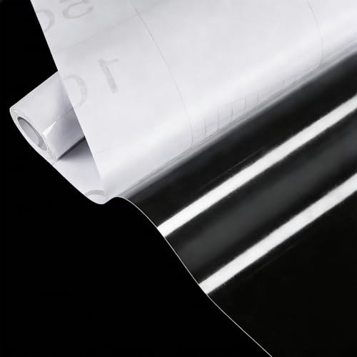 Alened Klebefolie Transparent Selbstklebend Folie für möbel Wandschutzfolie