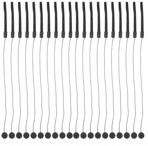 HAKIDZEL Camera Lens Caps Keeper for Securely Holding Lens Caps Elastic Rope Holder 20pcs with Abs Material and Convenient Removal, for Outdoor Activities