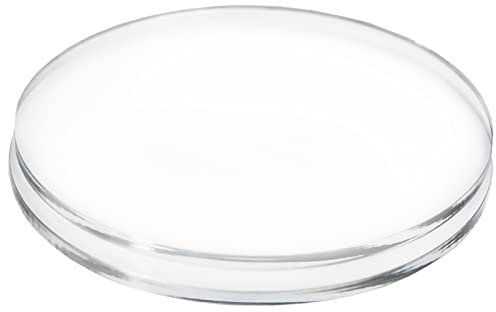 Display Stands Set of 2 Acrylic Ganaching Plates, Cake Discs, Cake Boards - 8 Inch for Cake Decoration - Catering, Cake Decoration, Bakery, Kitchen (DS11/8)